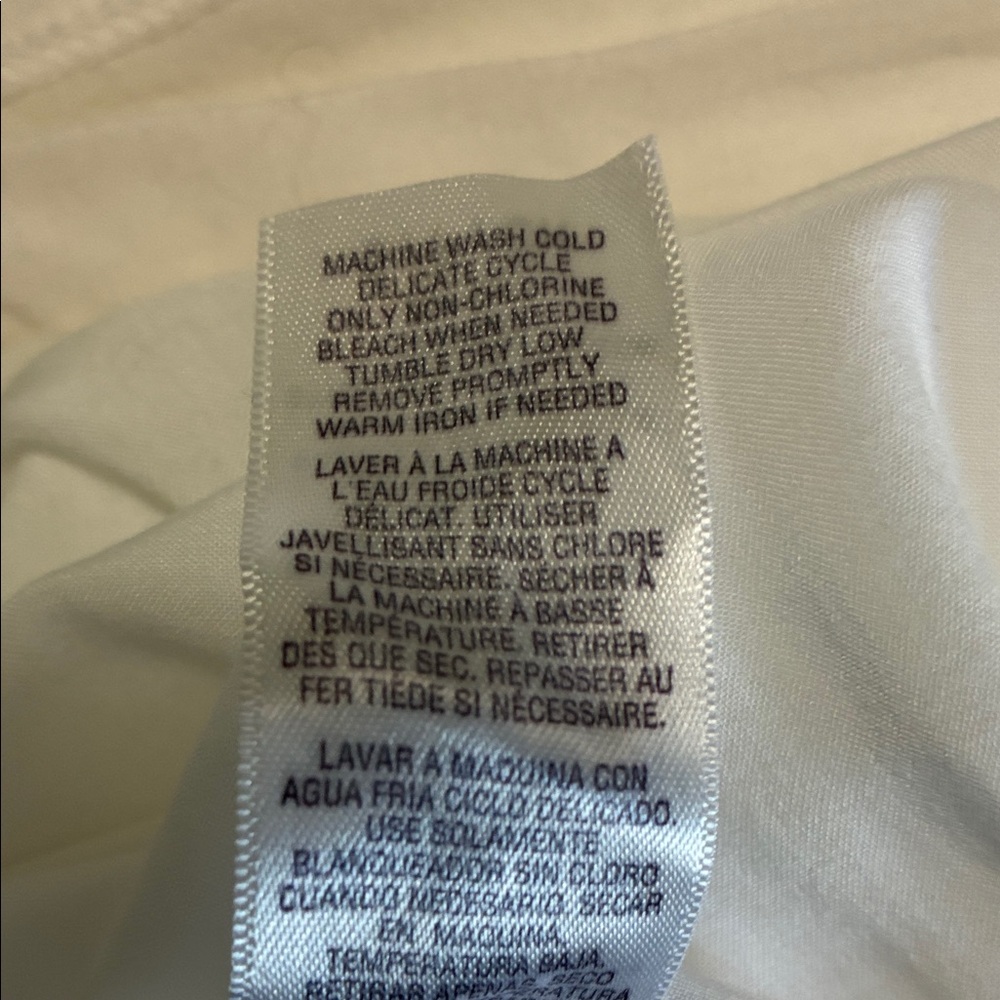 Splendid White Tank Top Size Small - Picture 5 of 6